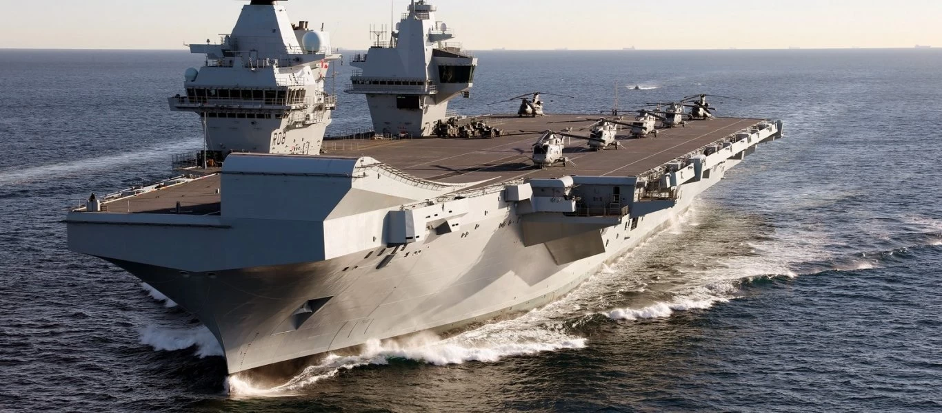 «Όχι» του Ηνωμένου Βασιλείου σε αίτημα της Τουρκίας για προμήθεια αεροπλανοφόρου